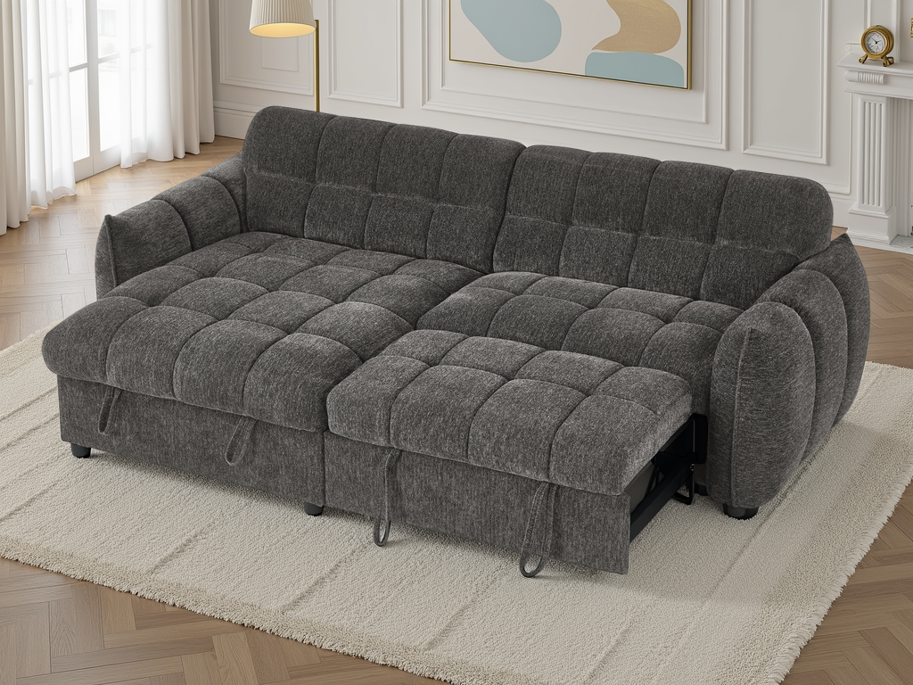 Florida Sofabed Universal Corner Grey