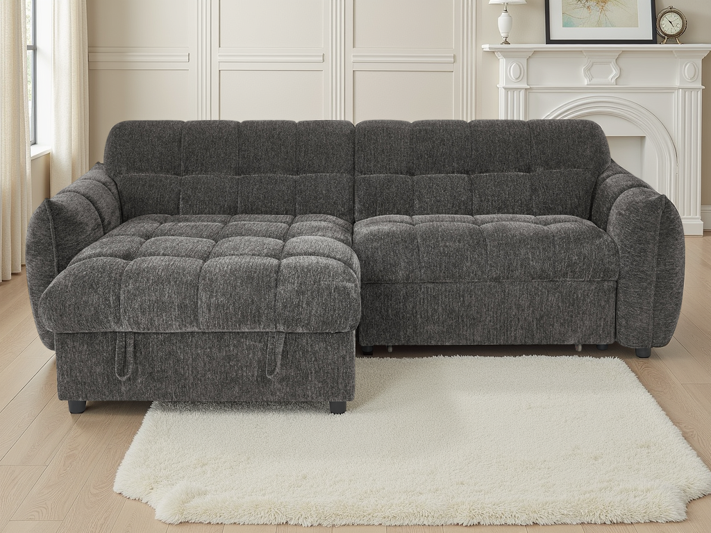 Florida Sofabed Universal Corner Grey