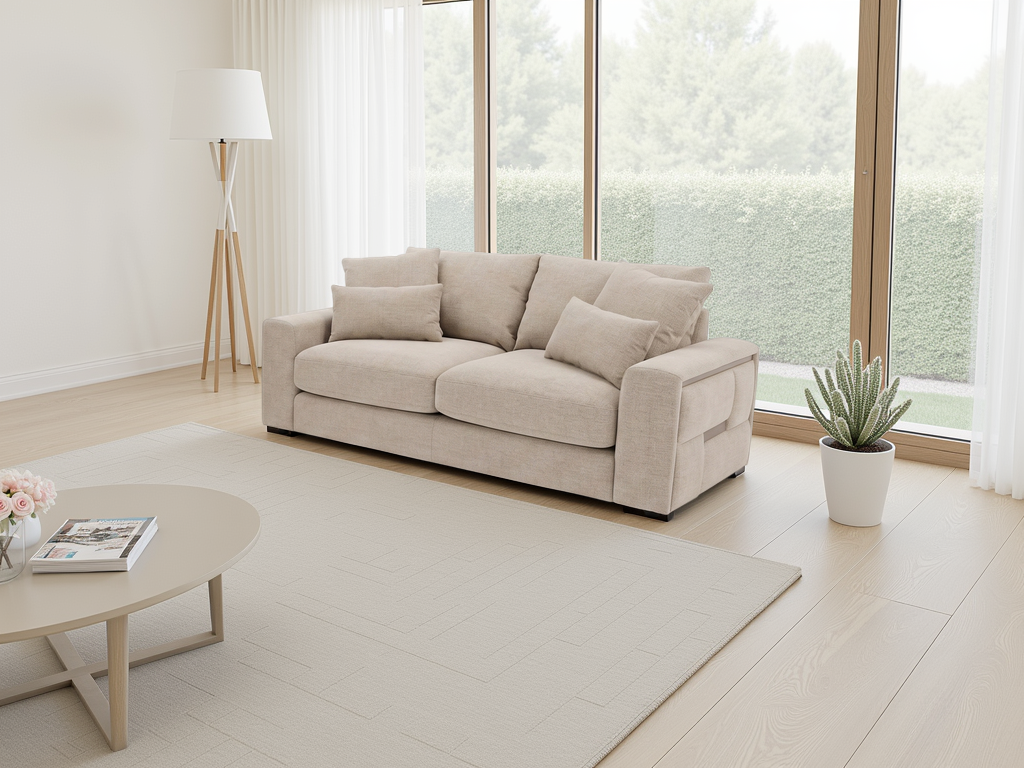 Jupiter Sofa 2 Seater Beige