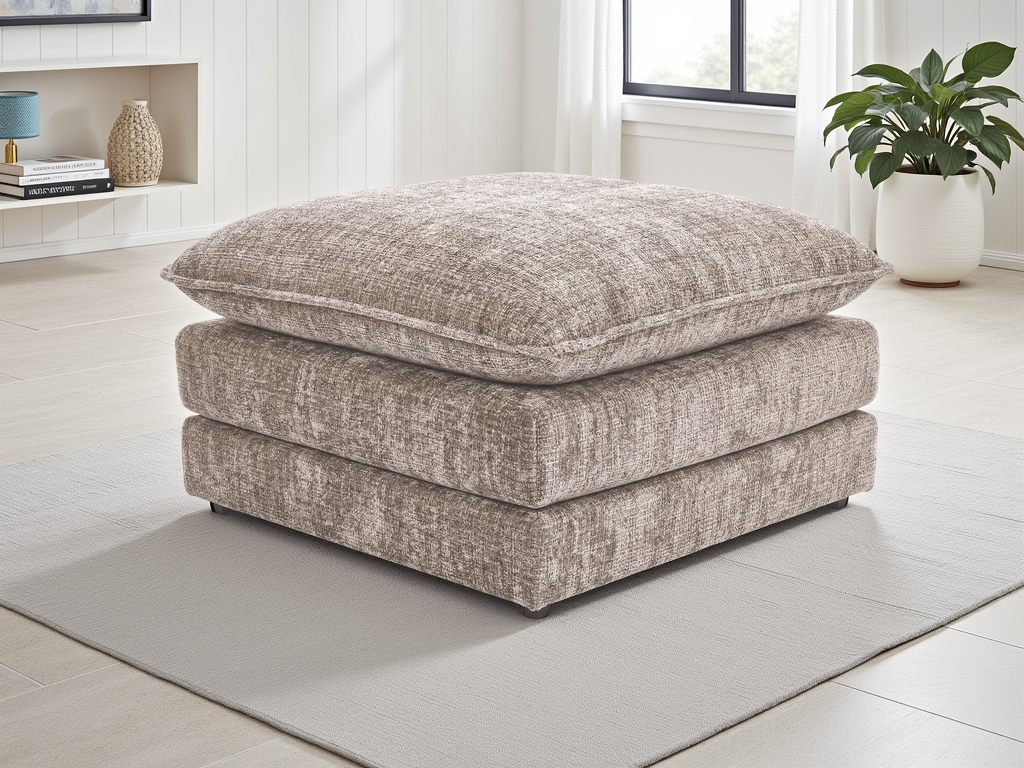 Solaya Sofa Footstool Beige