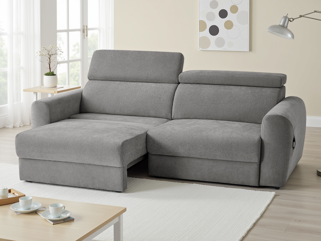 Dakota Electric Sofabed 3 Seater Grey