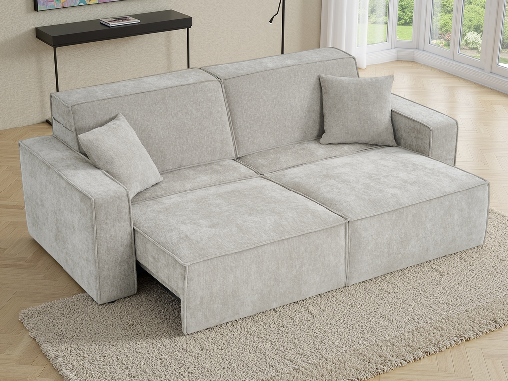Houston Electric Sofabed 3 Seater Beige