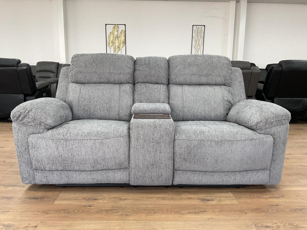 Owen Electric Recliner Sofa 2 Seater Grey