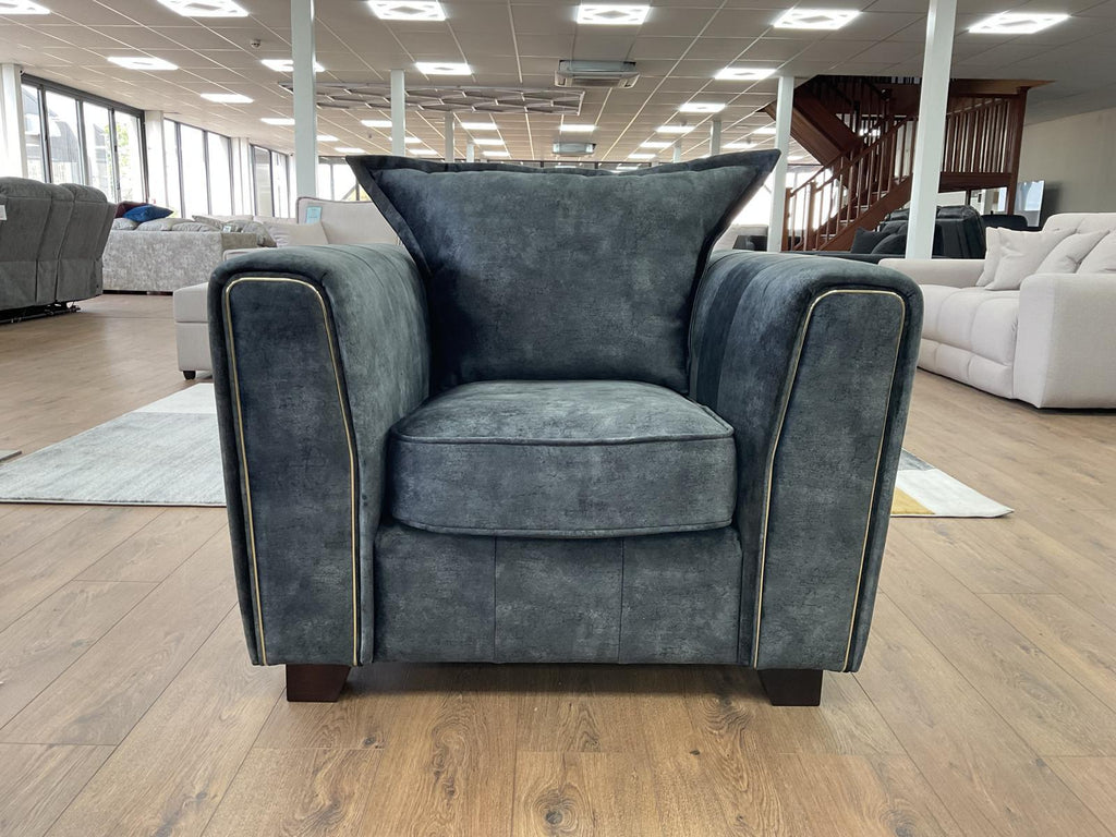 Serena Sofa Armchair Black