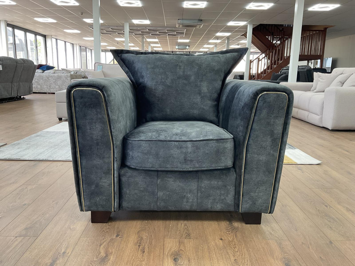 Serena Sofa Armchair Black