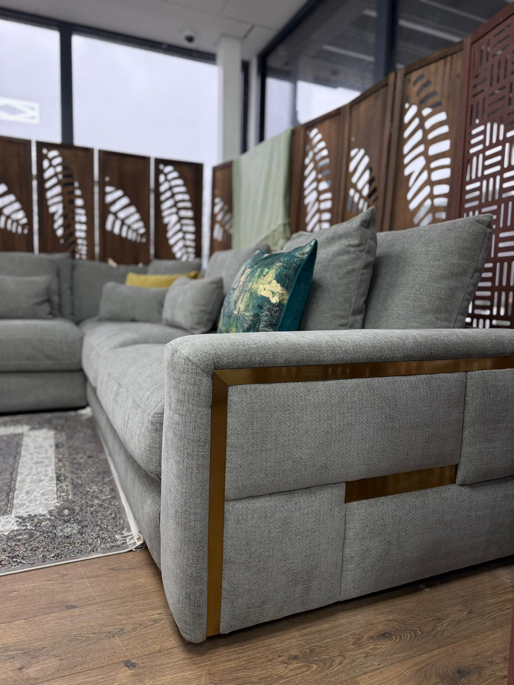 Jupiter Sofa Large Corner Grey