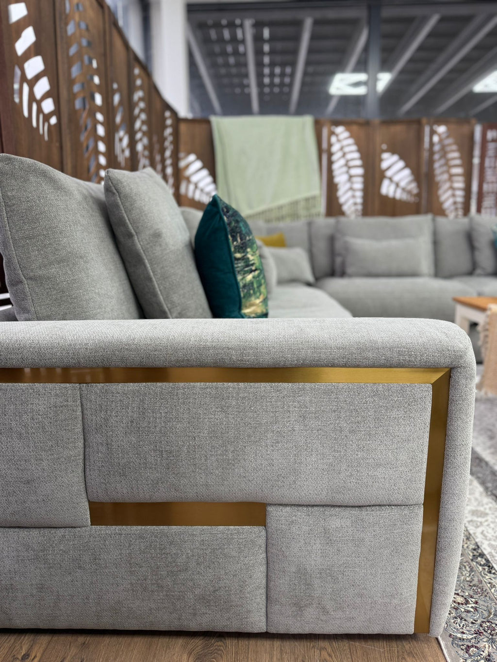 Jupiter Sofa Large Corner Grey