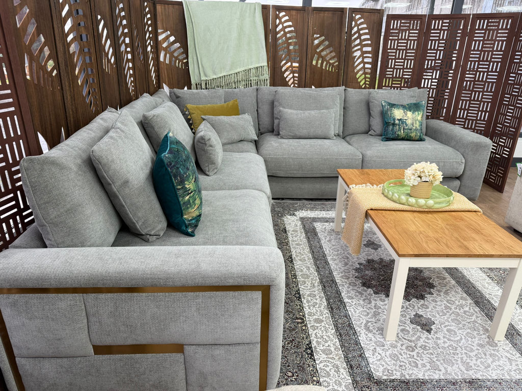 Jupiter Sofa Large Corner Grey