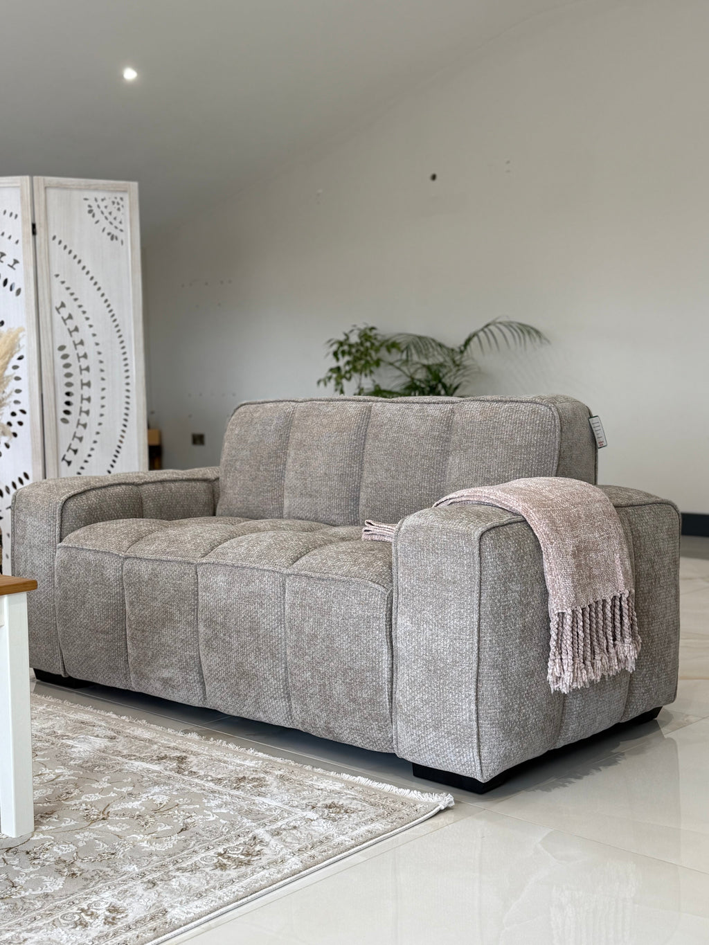 Paris Sofa 2 Seater Beige