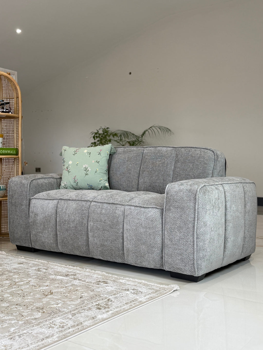 Paris Sofa 2 Seater Grey
