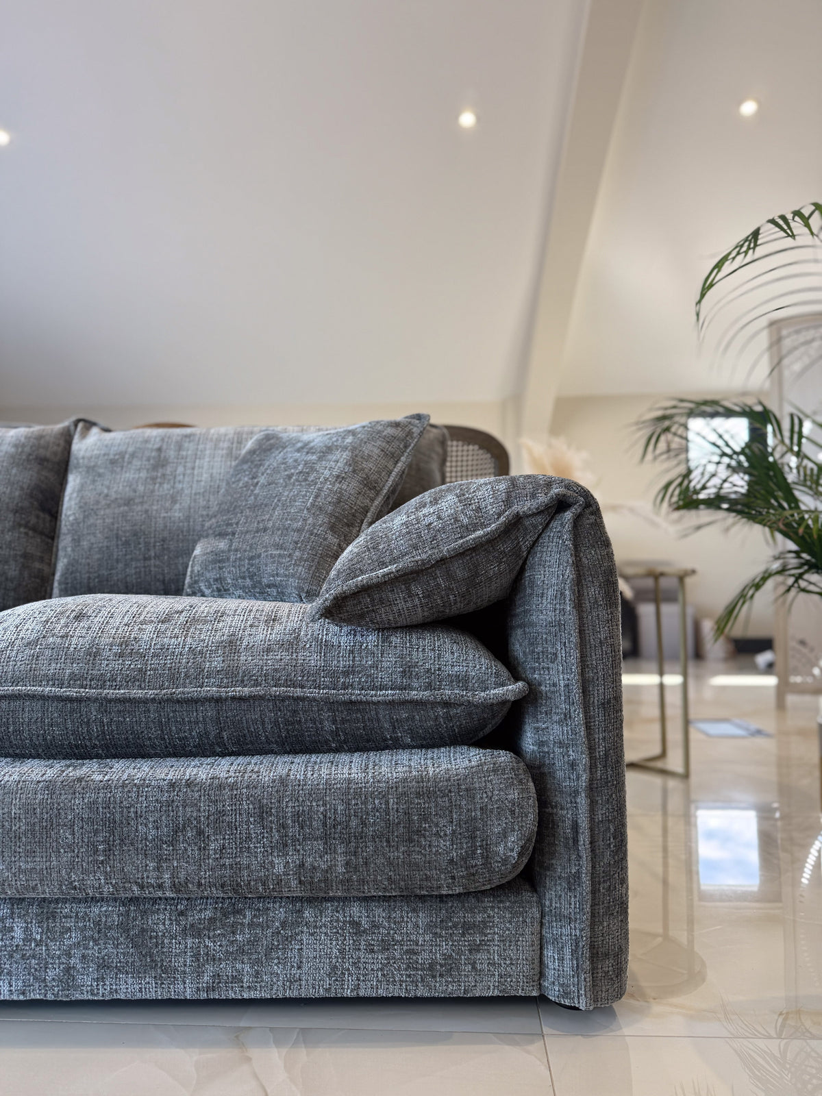 Solaya Sofa 3 Seater Grey