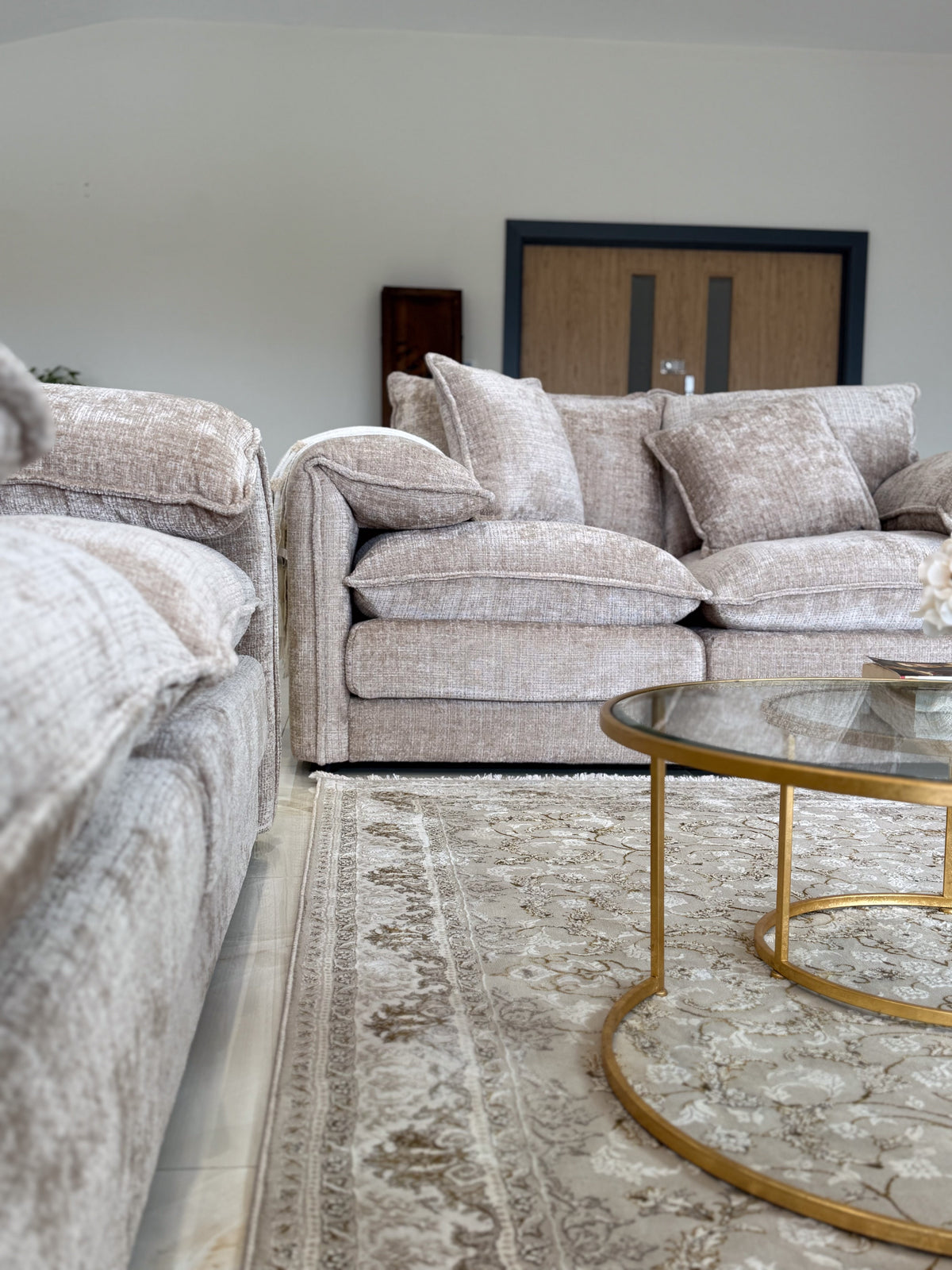Solaya Sofa 3 Seater Beige