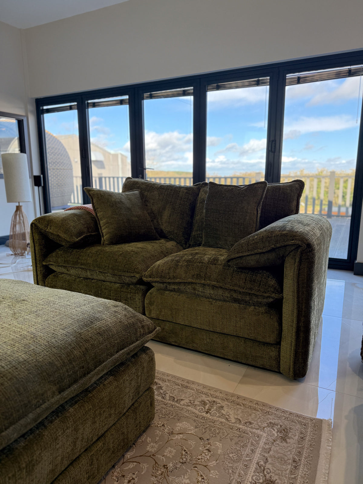 Solaya Sofa 2 Seater Green