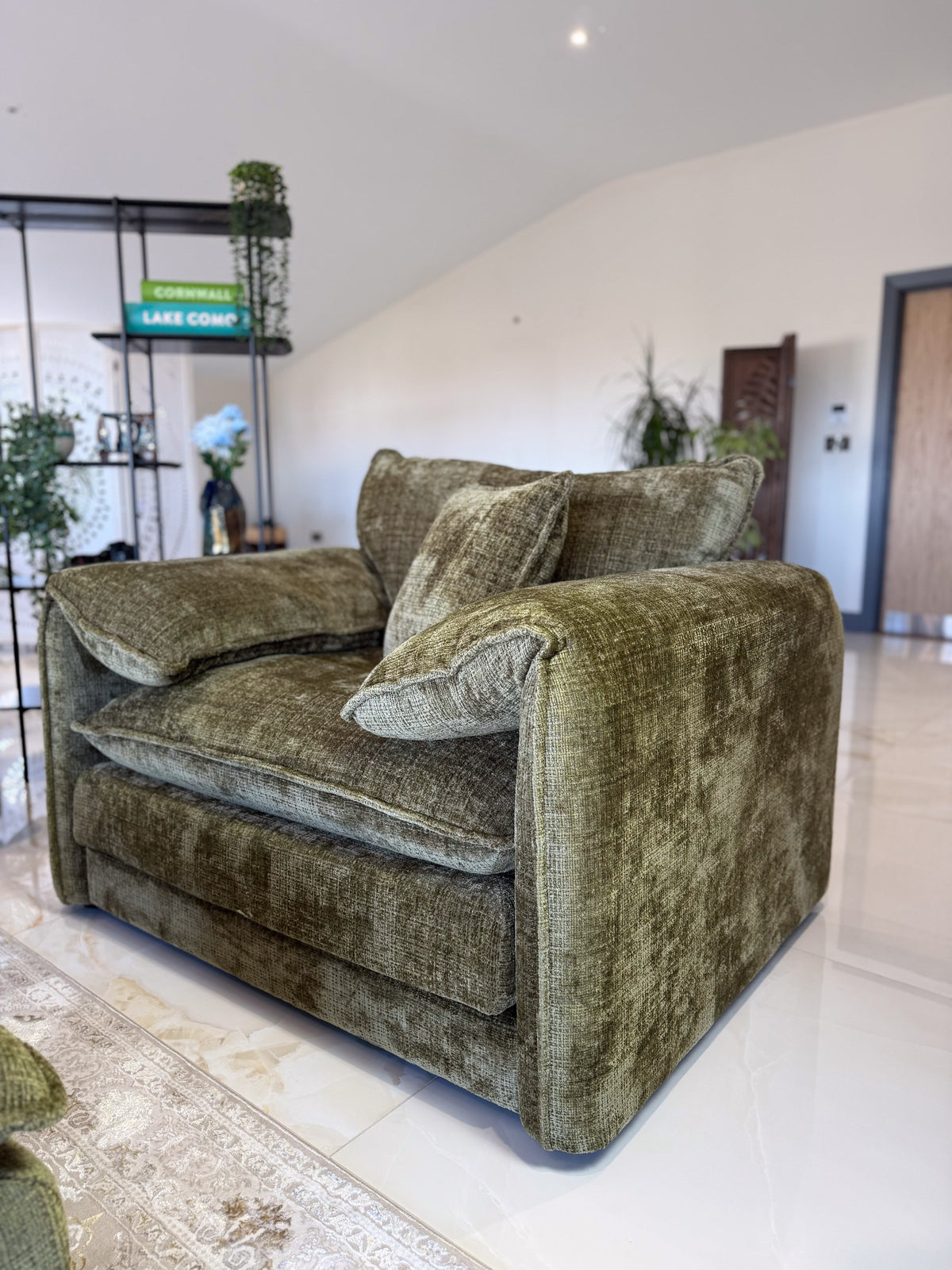Solaya Sofa Armchair Green
