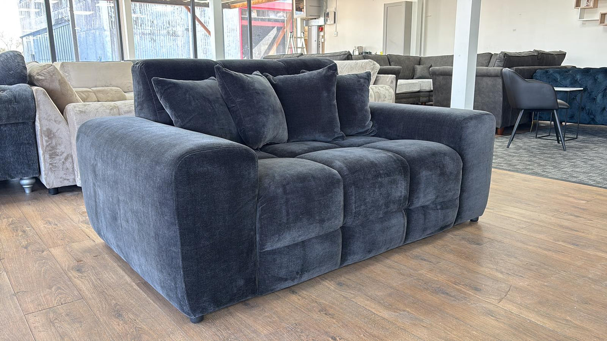 Jacob Sofa 2 Seater Black