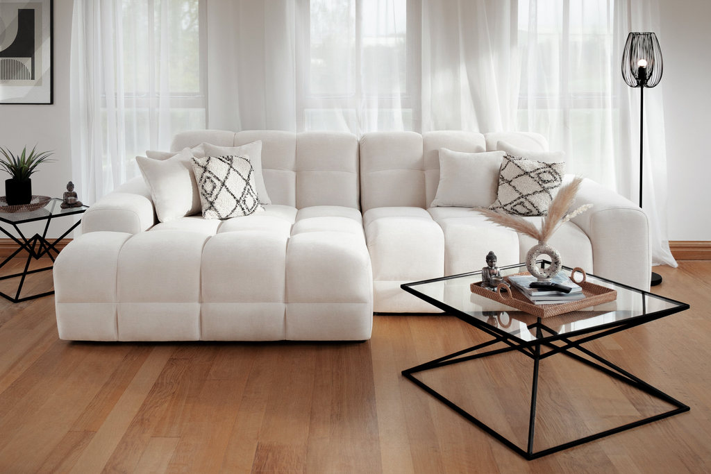 Jacob Sofa Left Hand Facing Corner Natural