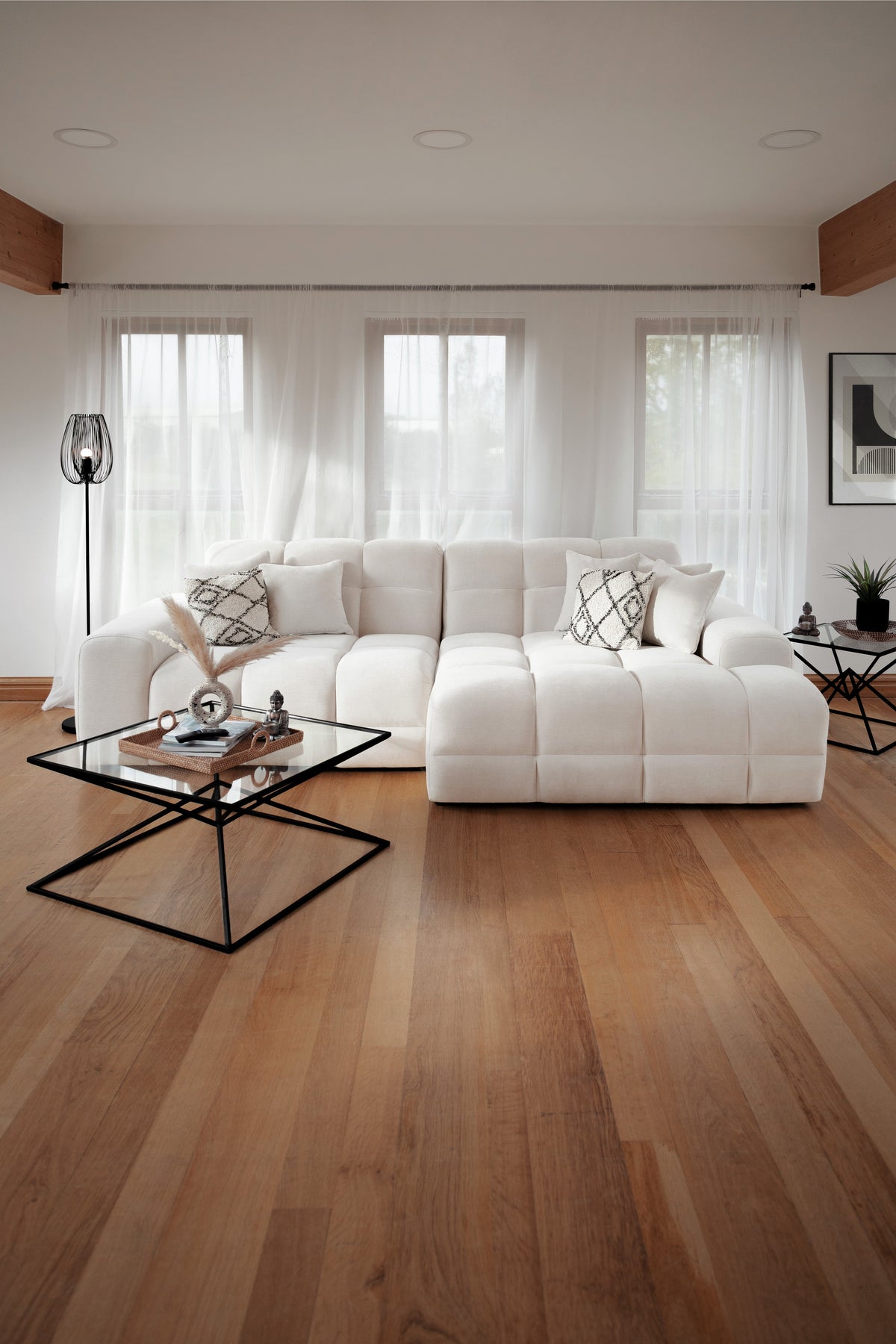 Jacob Sofa Right Hand Facing Corner Natural