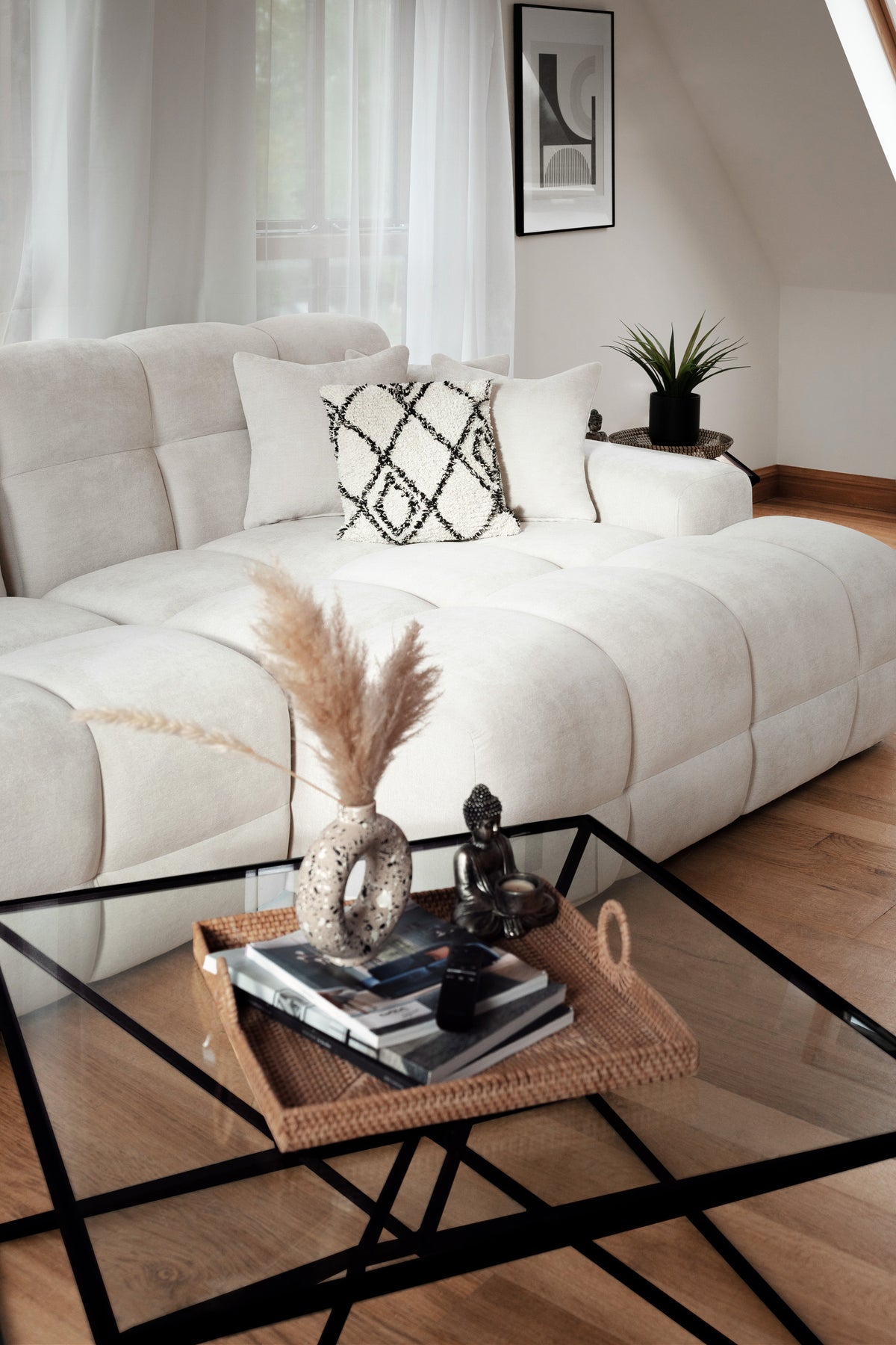 Jacob Sofa Right Hand Facing Corner Natural