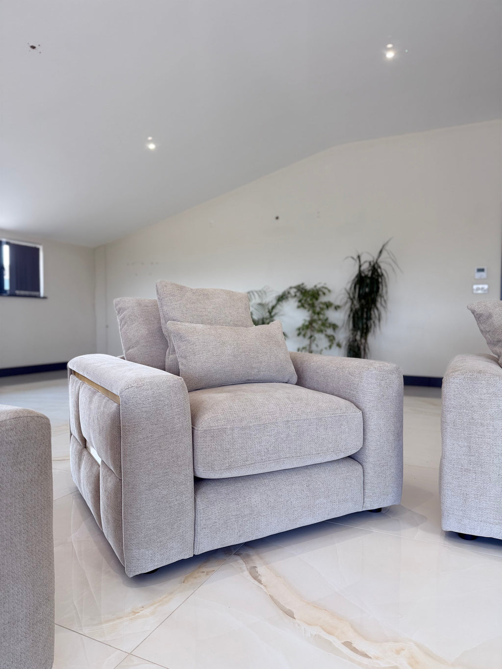 Jupiter Sofa Armchair Beige