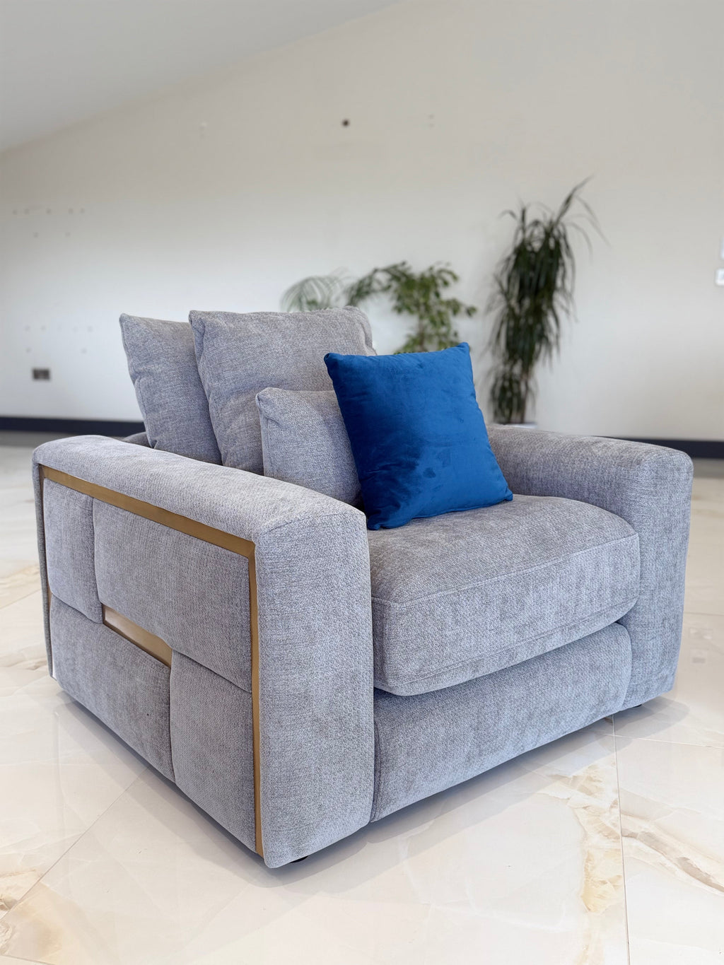 Jupiter Sofa Armchair Grey