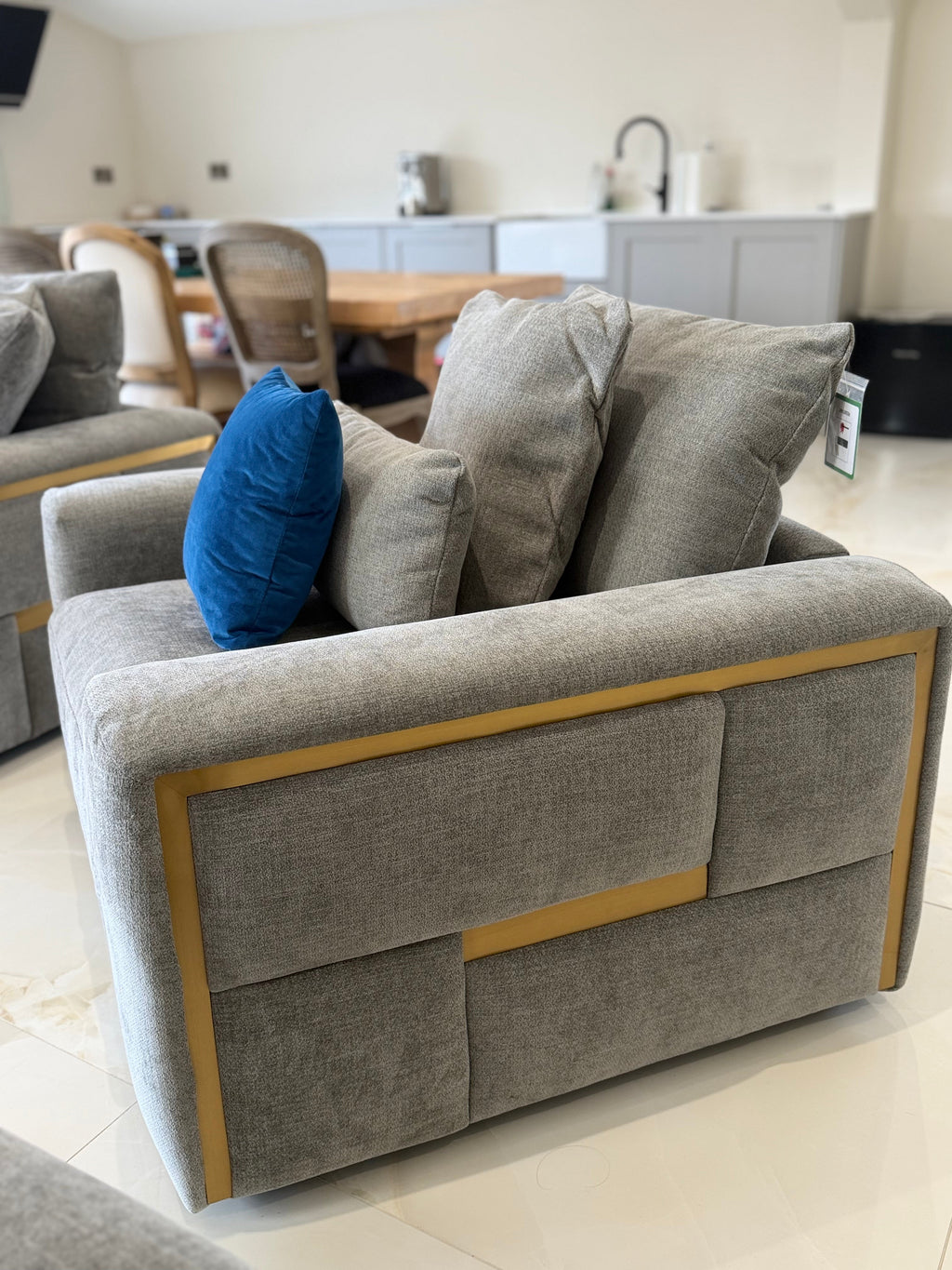 Jupiter Sofa Armchair Grey