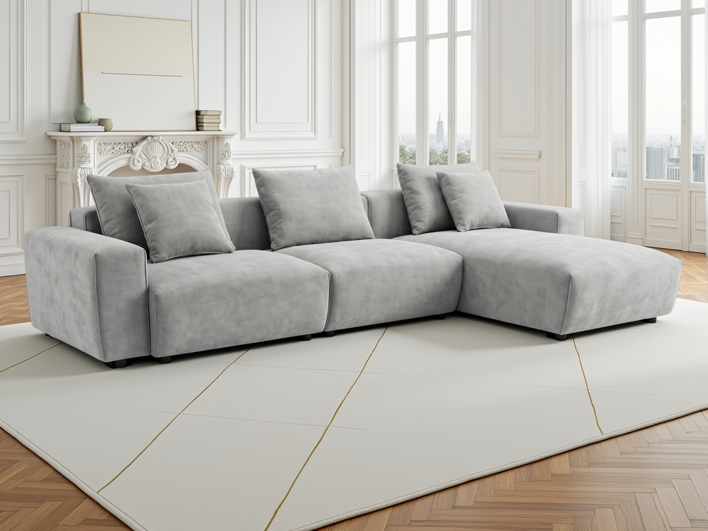 Malibu Sofa Universal Corner Grey