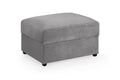 Mirabel Sofa Footstool Grey