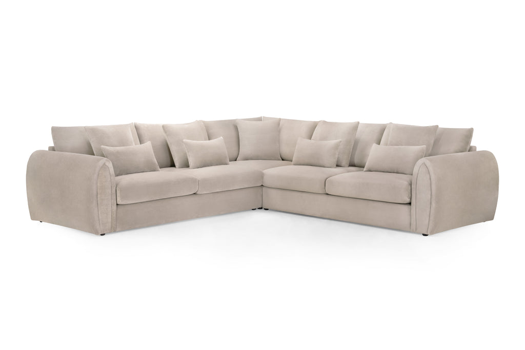 Mirabel Sofa Large Corner Mocha