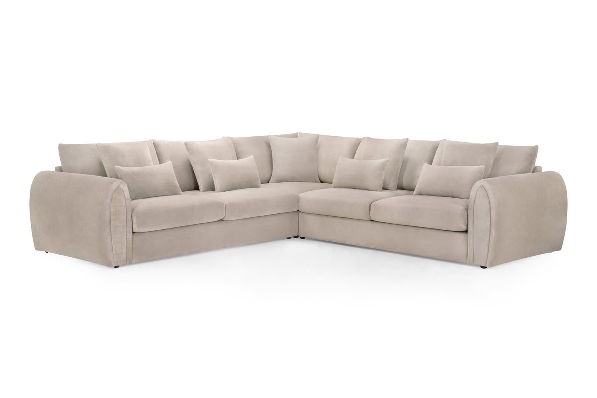 Mirabel Sofa Large Corner Mocha