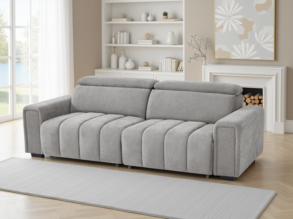 Molly Electric Sofabed 3 Seater Grey