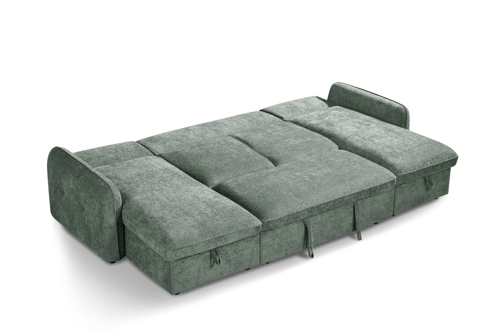 Moscow Sofabed U Shape Corner Green