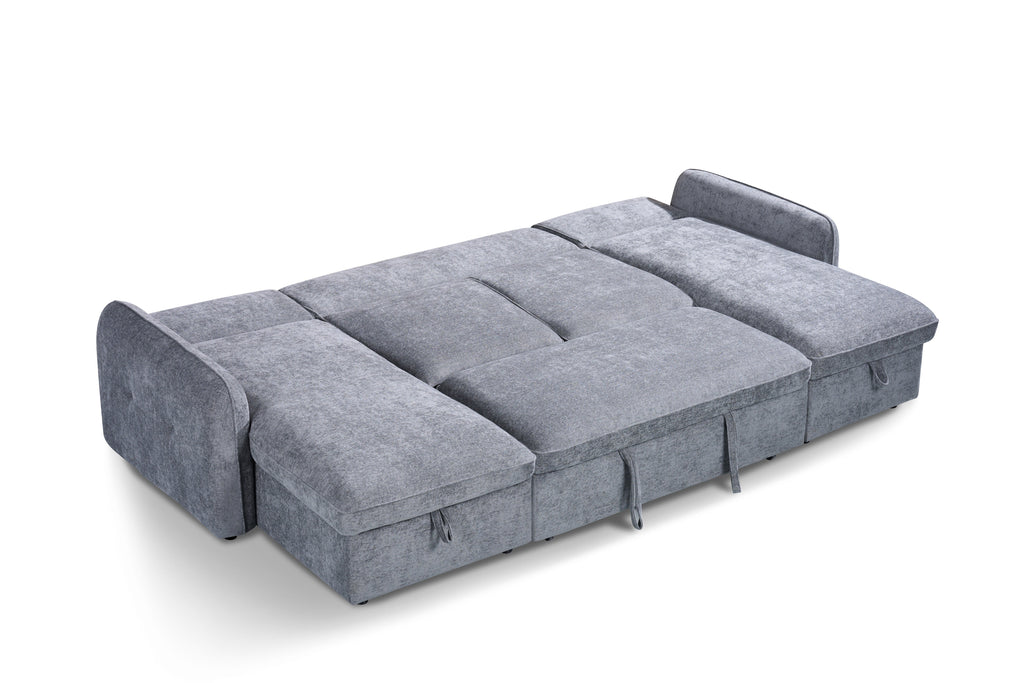 Moscow Sofabed U Shape Corner Grey