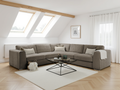 Naples Sofa Large Corner Mocha