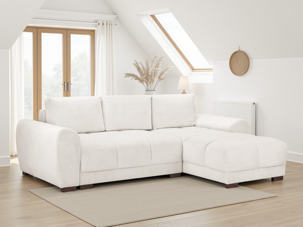 Azzuro Sofabed Universal Corner Cream