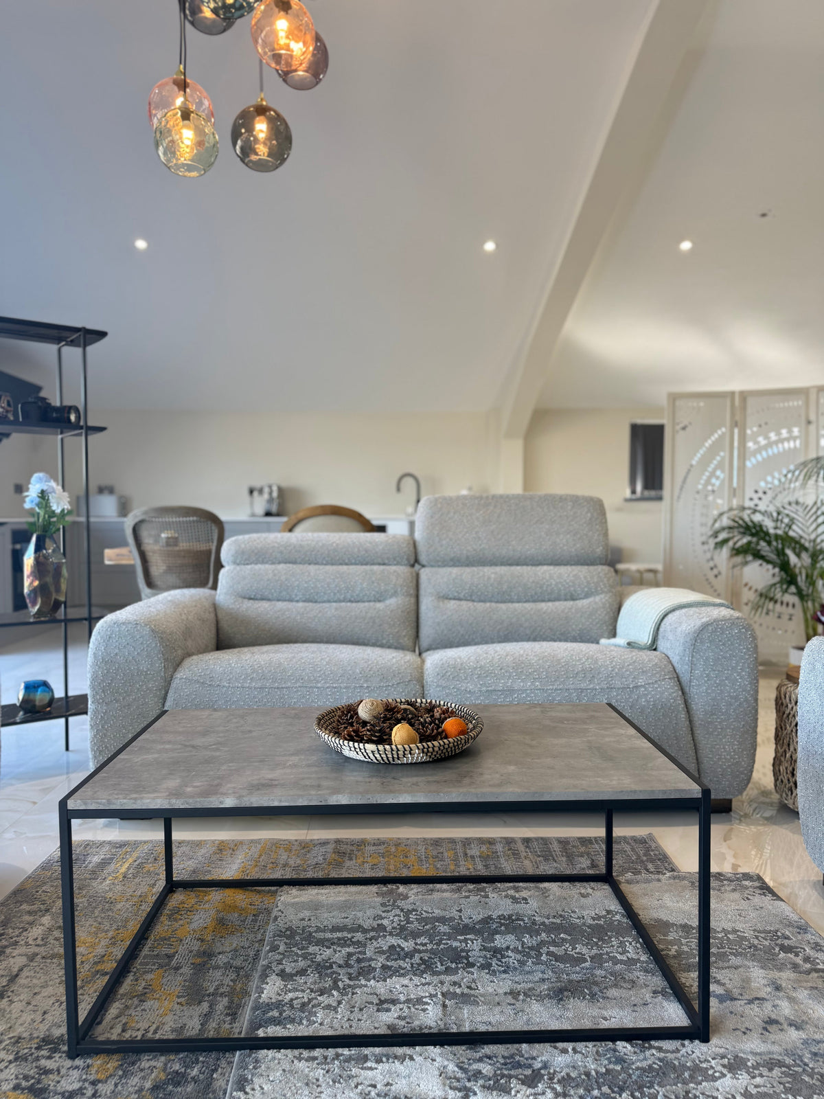 Tokyo Electric Recliner 3 Seater Grey