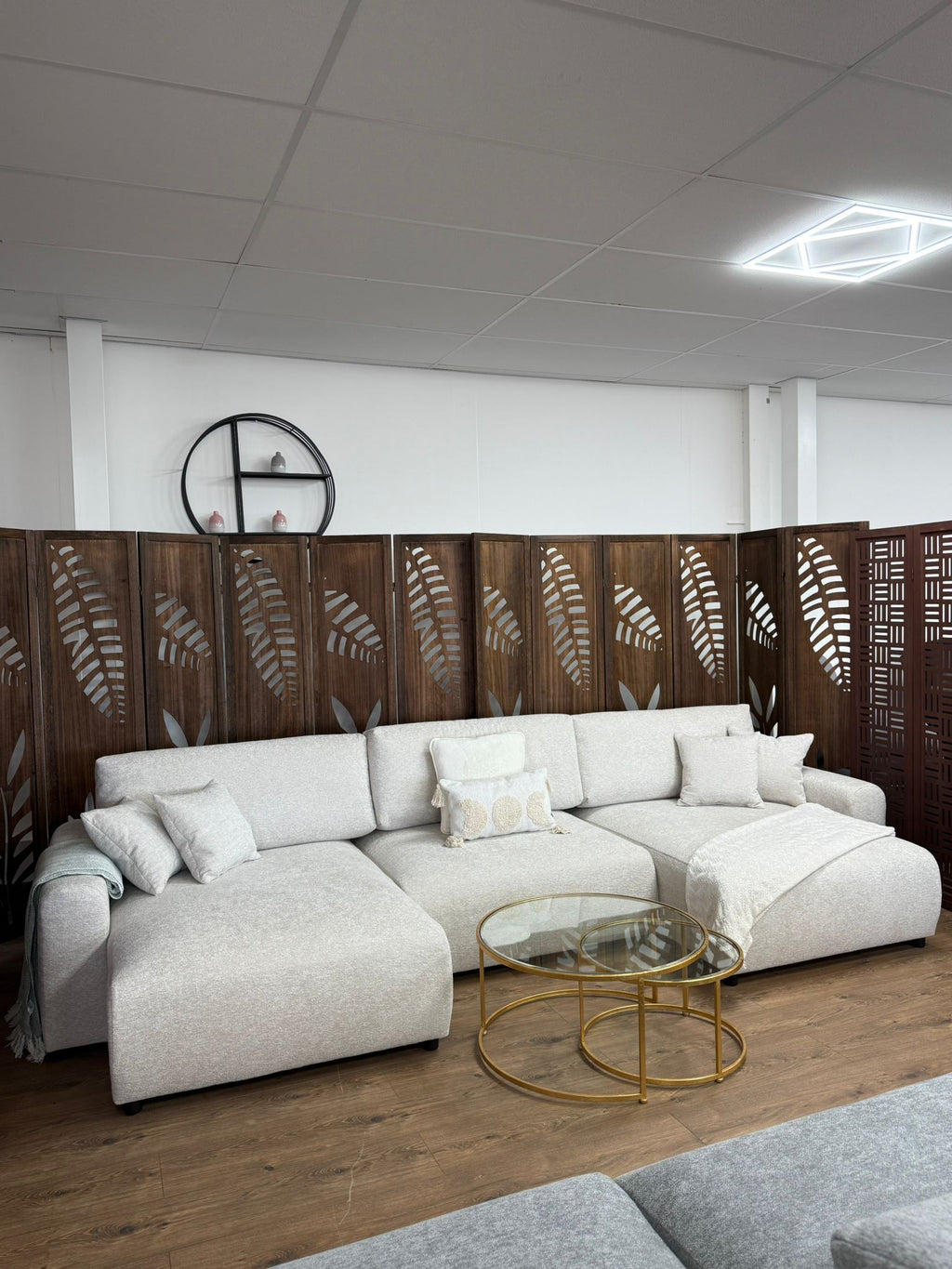 Luma Sofa U Shape Corner Beige
