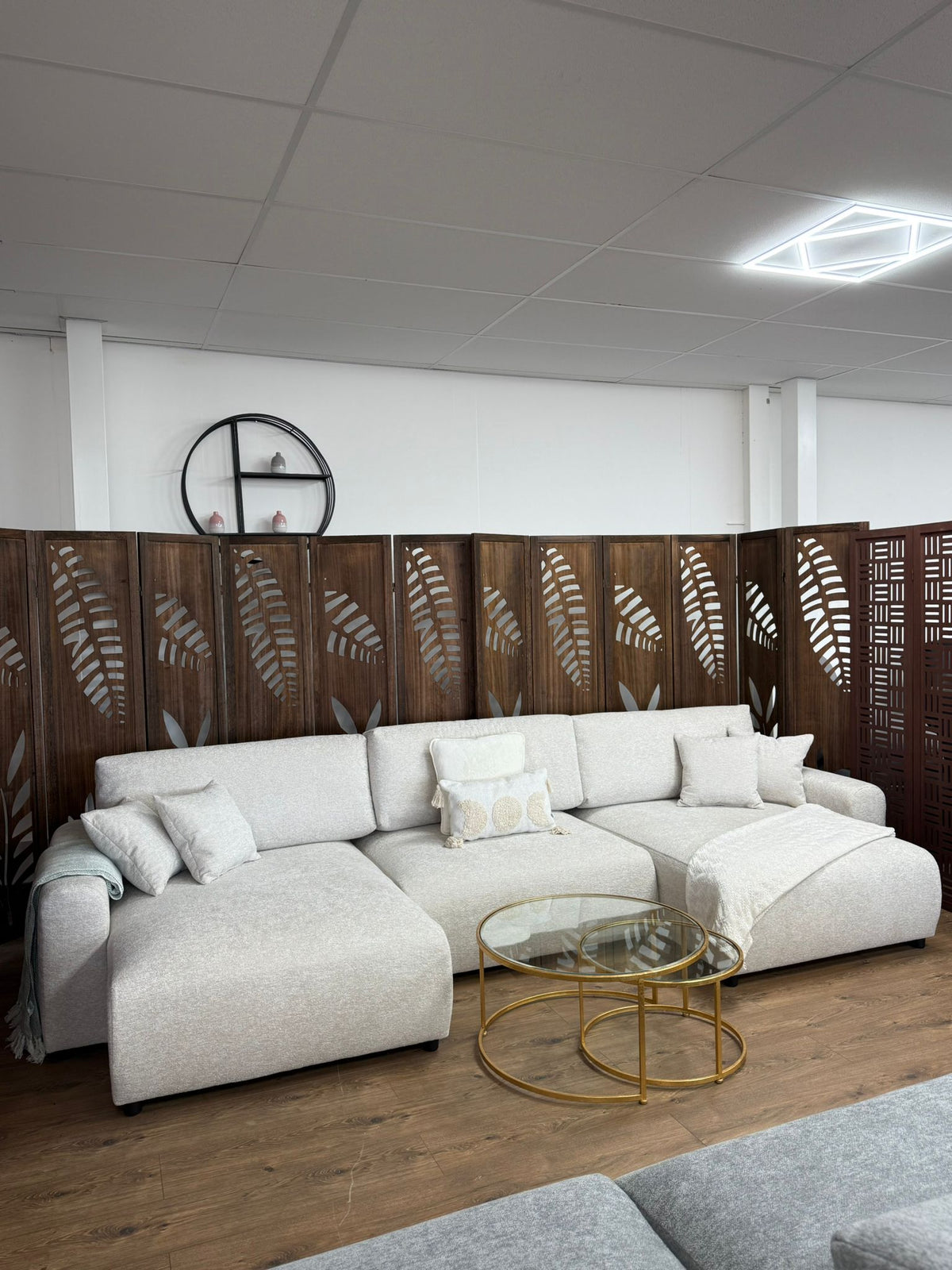 Luma Sofa U Shape Corner Beige