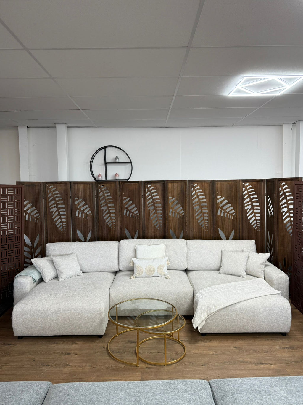 Luma Sofa U Shape Corner Beige