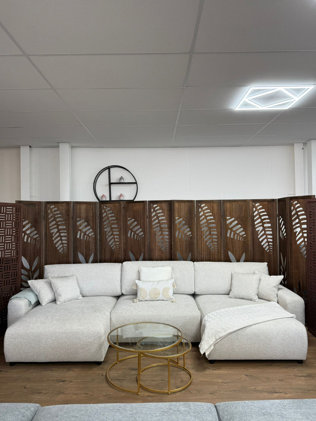 Luma Sofa U Shape Corner Beige