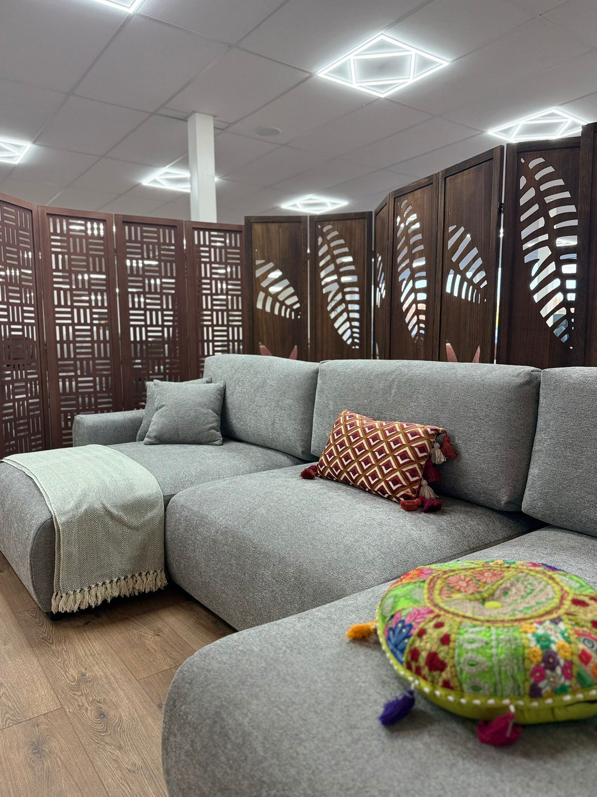 Luma Sofa U Shape Corner Grey