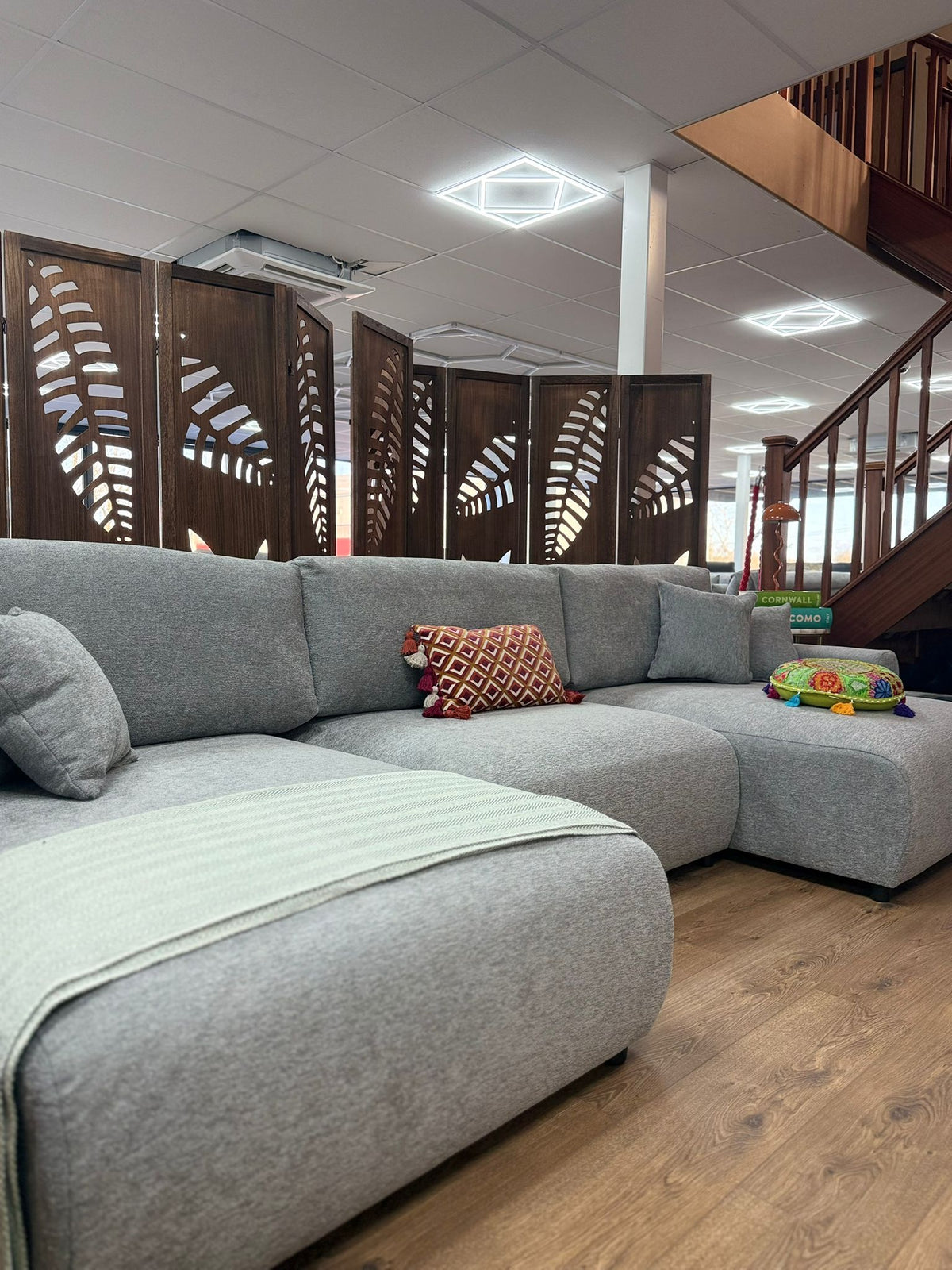 Luma Sofa U Shape Corner Grey