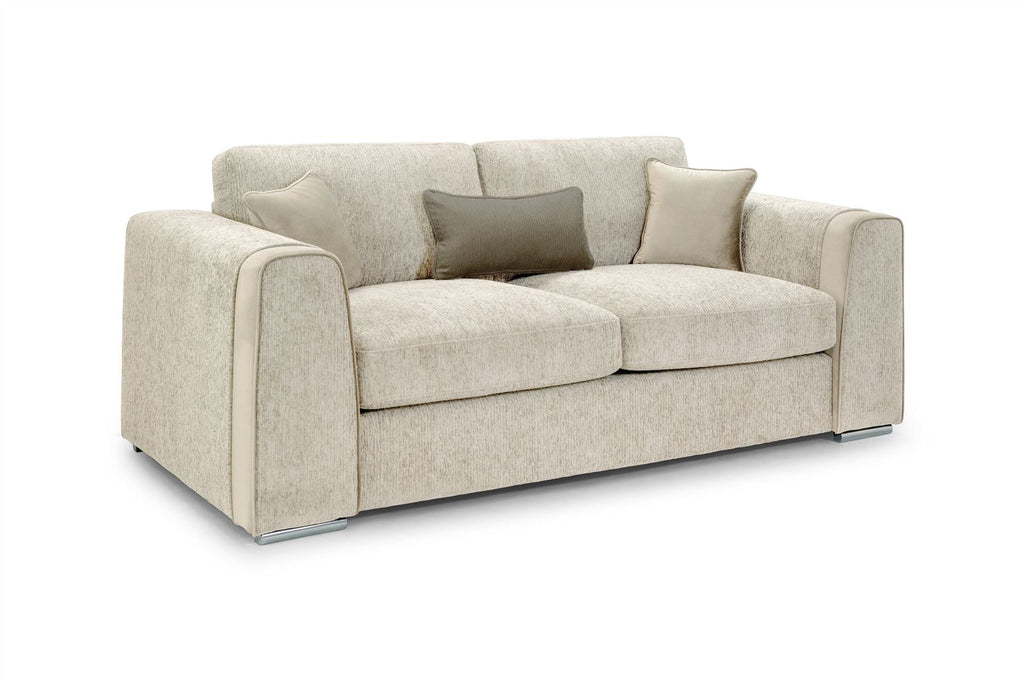 Naples Sofa 3 Seater Beige