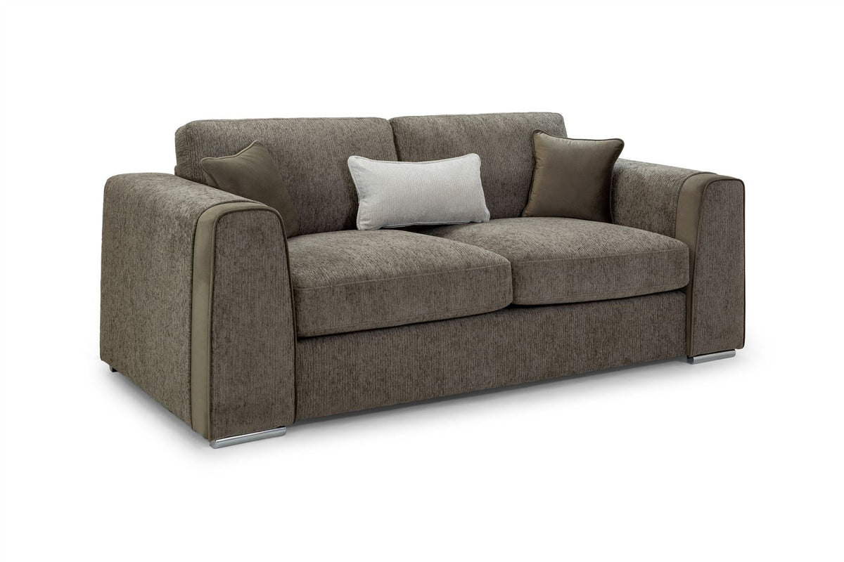 Naples Sofa 3 Seater Mocha