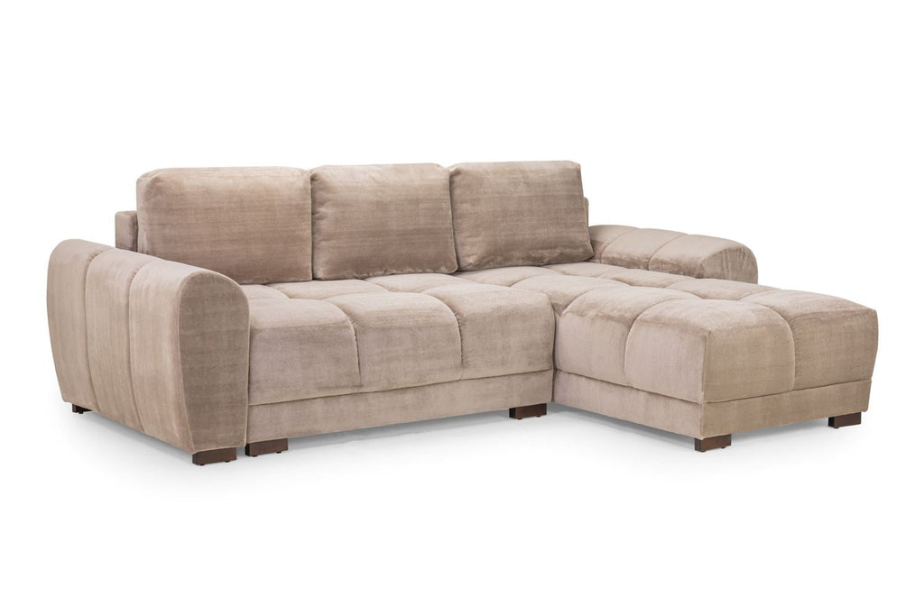 Azzuro Sofabed Universal Corner Mocha