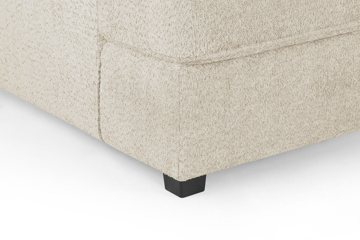Carnaby Sofa Boucle U Shape Corner close-up, Beige