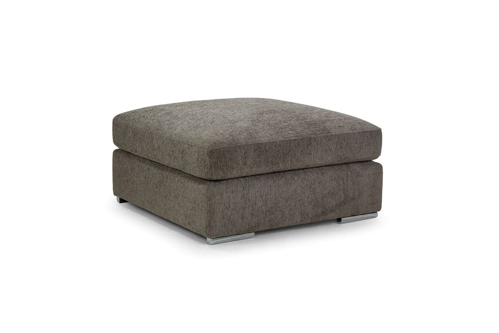 Naples Sofa Footstool Mocha