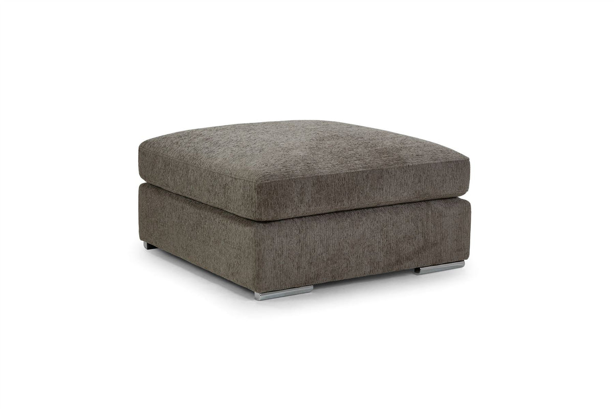 Naples Sofa Footstool Mocha