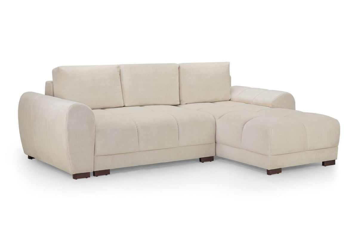 Azzuro Sofabed Universal Corner Cream