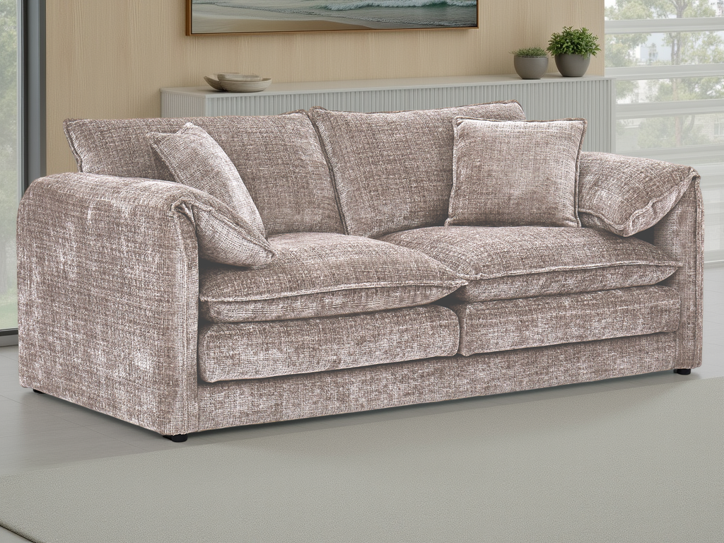 Solaya Sofa 3 Seater Beige