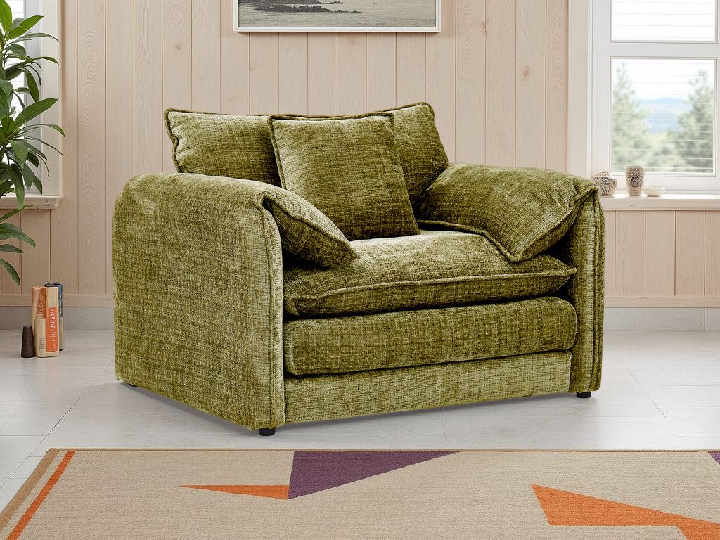 Solaya Sofa Armchair Green